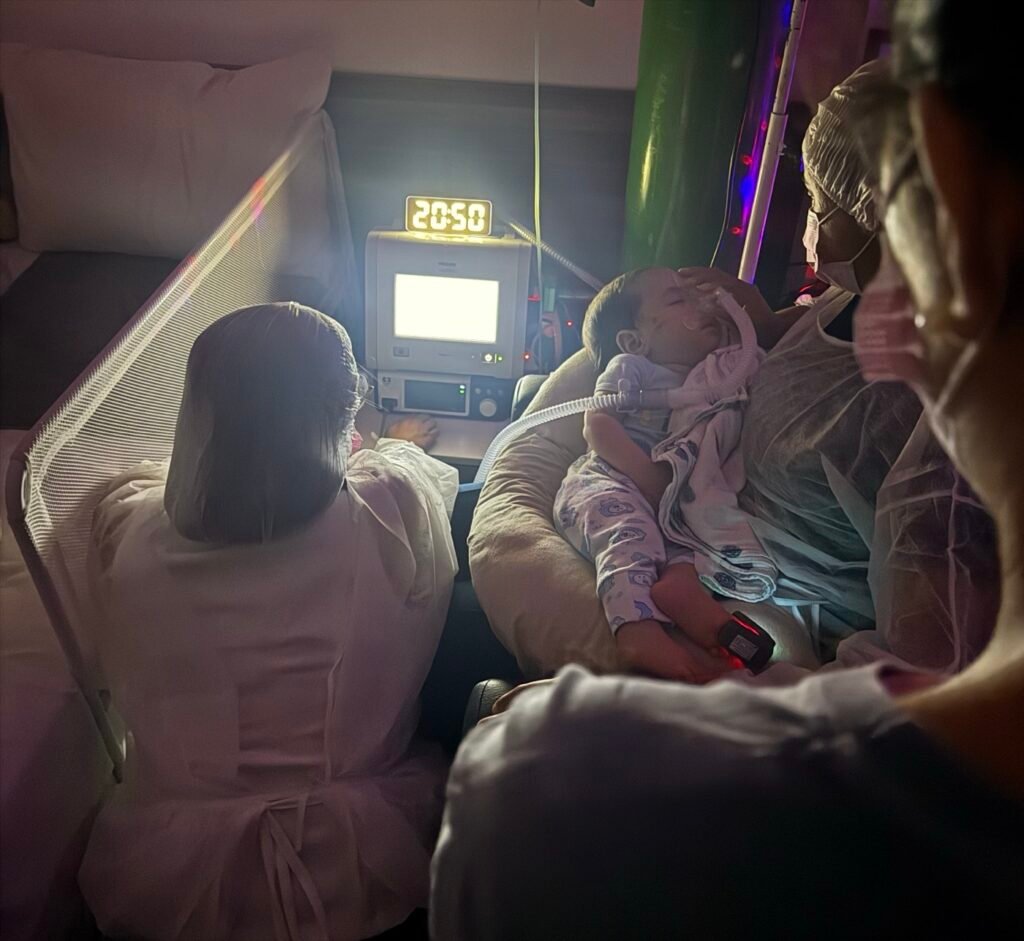 bebe bronchiolite obliterante vni